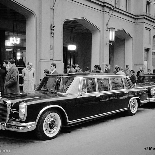 1964 Mercedes-Benz 600 Pullman Limousine W100 Front View