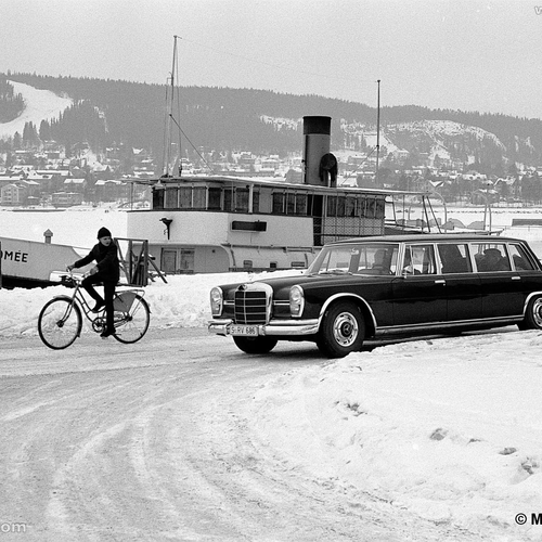 1964 Mercedes-Benz 600 Pullman Limousine W100 Front View
