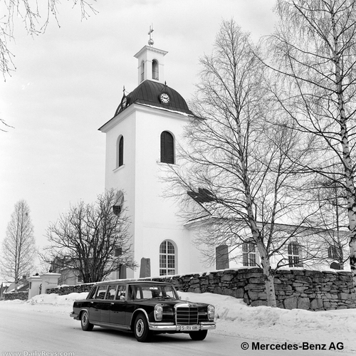 1964 Mercedes-Benz 600 Pullman Limousine W100 Front View