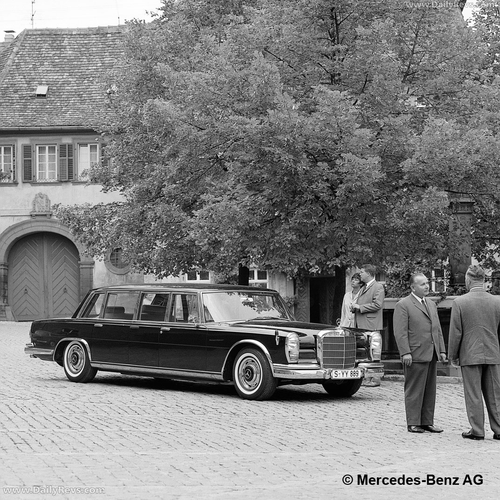 1964 Mercedes-Benz 600 Pullman Limousine W100 Front View