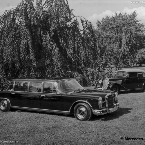 1964 Mercedes-Benz 600 Pullman Limousine W100 Front View