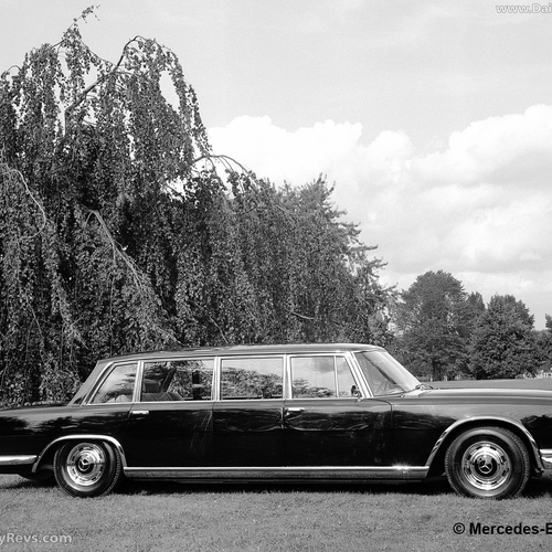 1964 Mercedes-Benz 600 Pullman Limousine W100 Side View