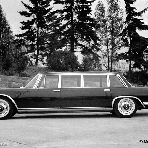 1964 Mercedes-Benz 600 Pullman Limousine W100 Side View