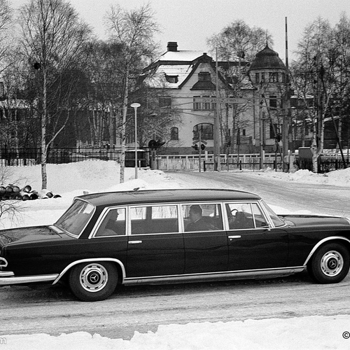 1964 Mercedes-Benz 600 Pullman Limousine W100 Side View