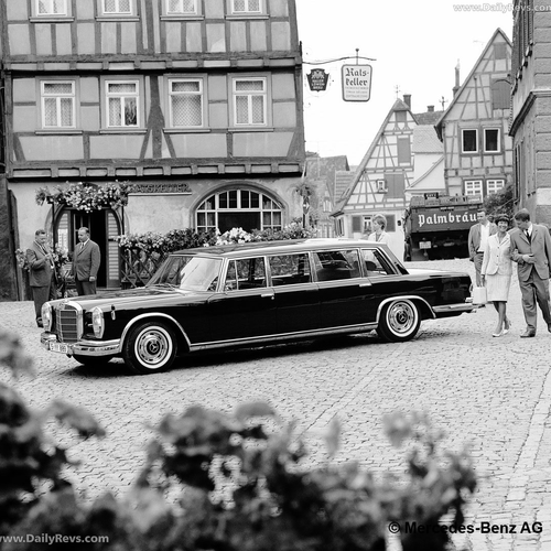 1964 Mercedes-Benz 600 Pullman Limousine W100 Side View