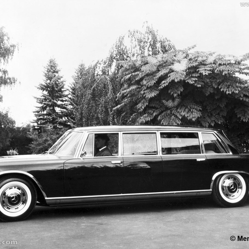 1964 Mercedes-Benz 600 Pullman Limousine W100 Side View