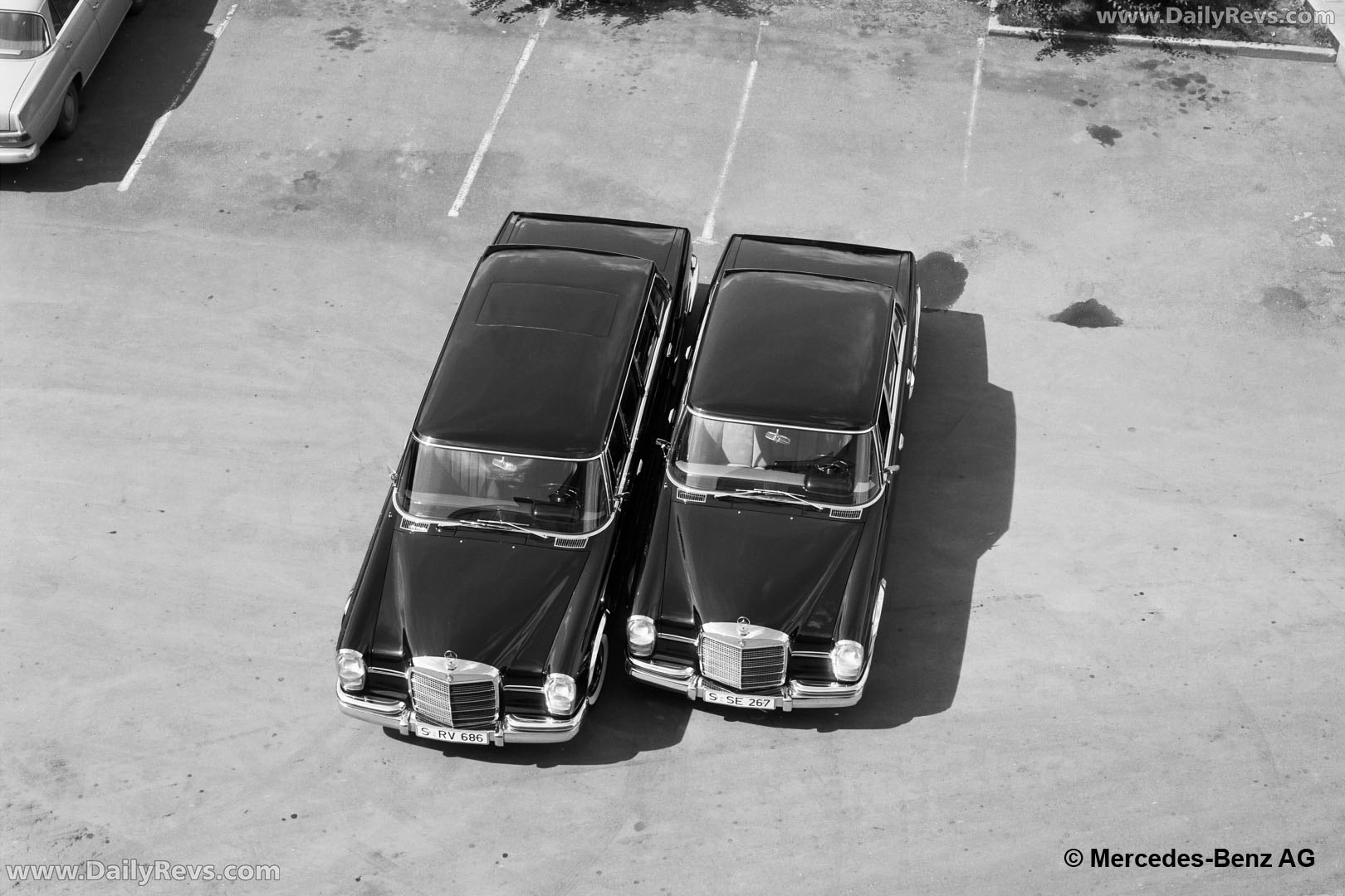 1964 Mercedes-Benz 600 Pullman Limousine W100 Top View