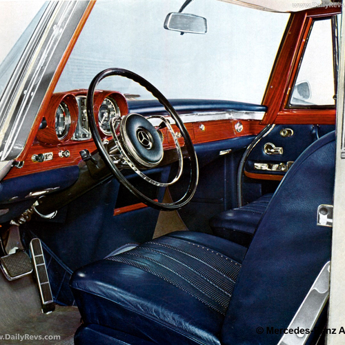 1964 Mercedes-Benz 600 Pullman Limousine W100 Interior