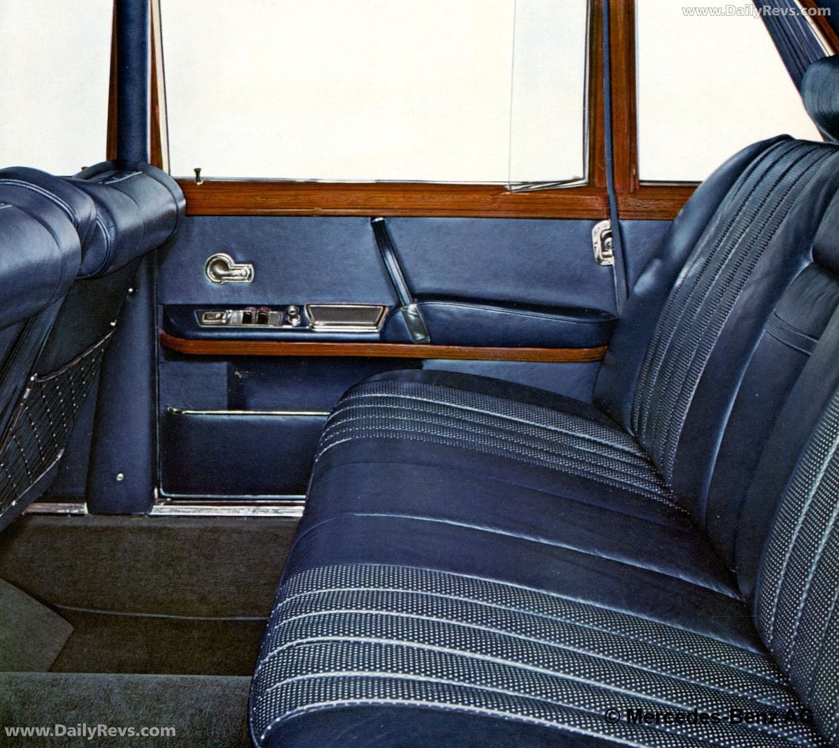 1964 Mercedes-Benz 600 Pullman Limousine W100 Interior