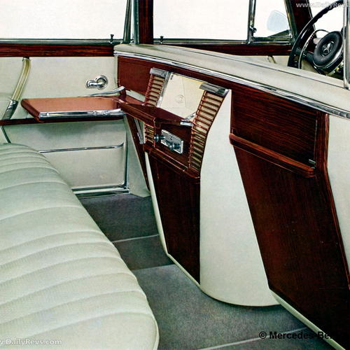 1964 Mercedes-Benz 600 Pullman Limousine W100 Interior