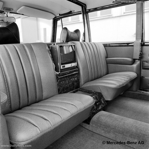 1964 Mercedes-Benz 600 Pullman Limousine W100 Interior