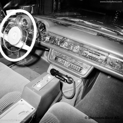 1964 Mercedes-Benz 600 Pullman Limousine W100 Interior
