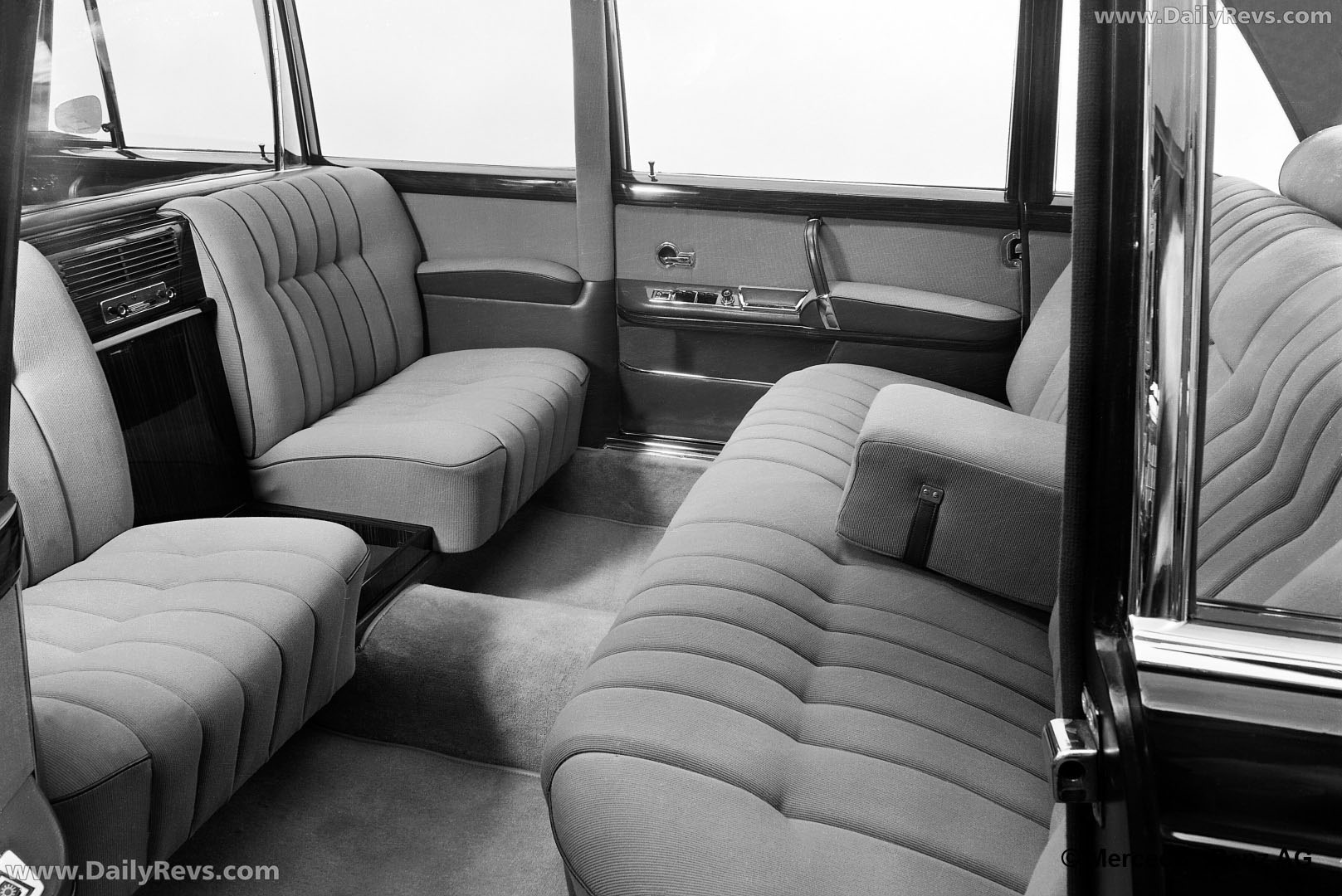 1964 Mercedes-Benz 600 Pullman Limousine W100 Interior