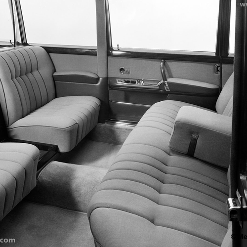 1964 Mercedes-Benz 600 Pullman Limousine W100 Interior