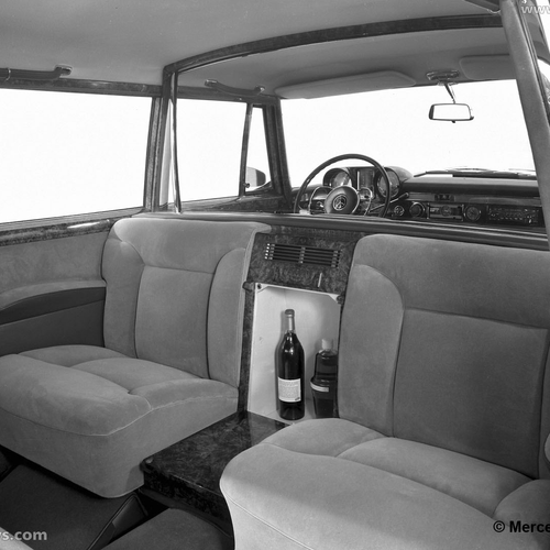 1964 Mercedes-Benz 600 Pullman Limousine W100 Interior