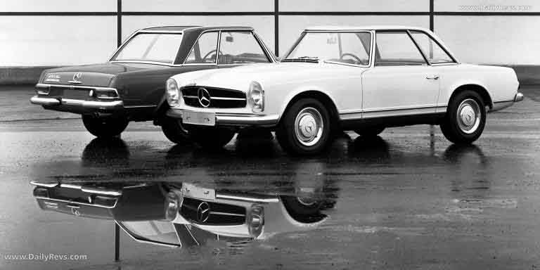 1963 Mercedes-Benz 230 SL Roadster W113 Front View