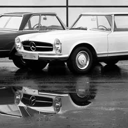 1963 Mercedes-Benz 230 SL Roadster W113 Front View