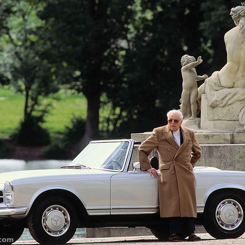 1963 Mercedes-Benz 230 SL Roadster W113 Front View