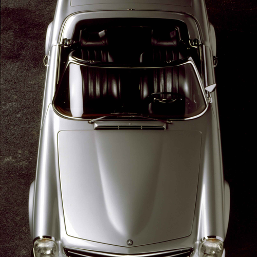 1963 Mercedes-Benz 230 SL Roadster W113 Top View