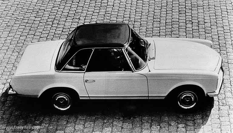 1963 Mercedes-Benz 230 SL Roadster W113 Top View