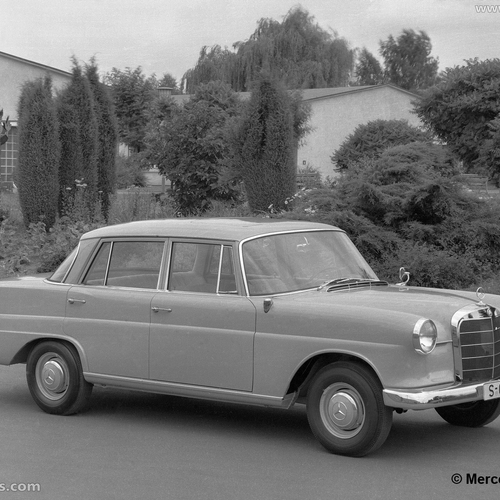1961 Mercedes-Benz 190 W121 Front View