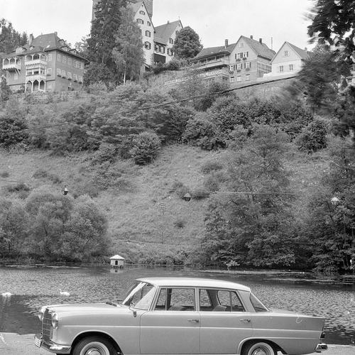1961 Mercedes-Benz 190 W121 Side View