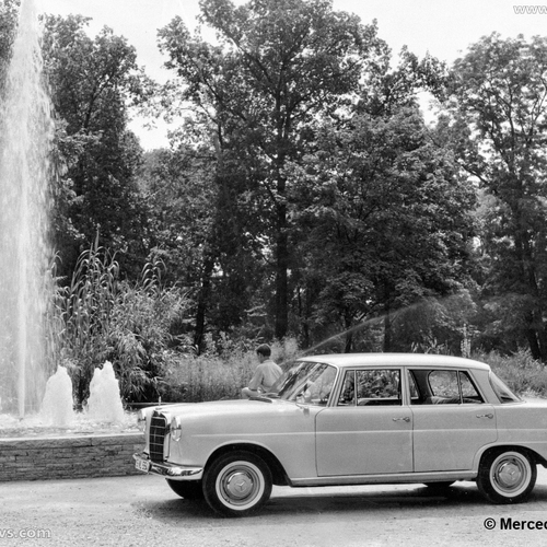 1961 Mercedes-Benz 190 W121 Side View