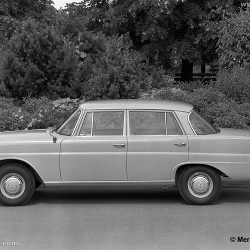 1961 Mercedes-Benz 190 W121 Side View
