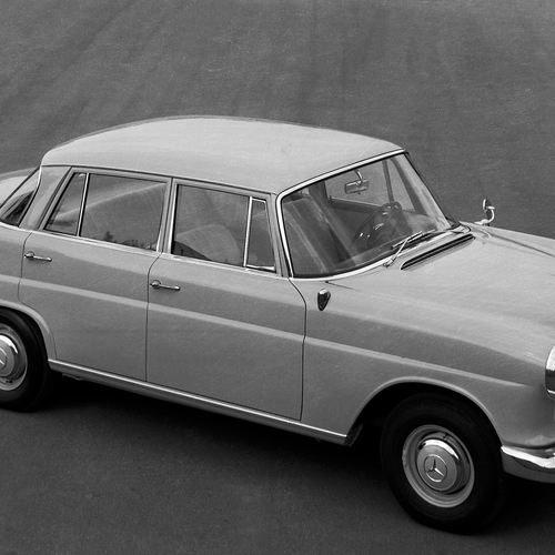 1961 Mercedes-Benz 190 W121 Top View