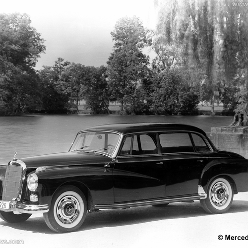 1959 Mercedes-Benz 300d W189 Front View