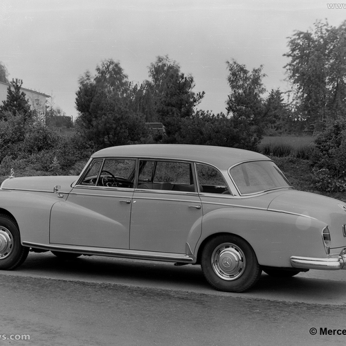1959 Mercedes-Benz 300d W189 Rear View