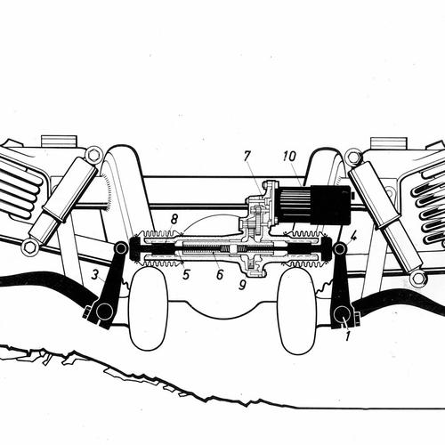 1959 Mercedes-Benz 300d W189 Sketches