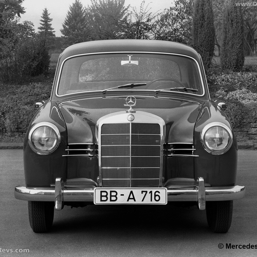 1958 Mercedes-Benz 190 W121 Front View