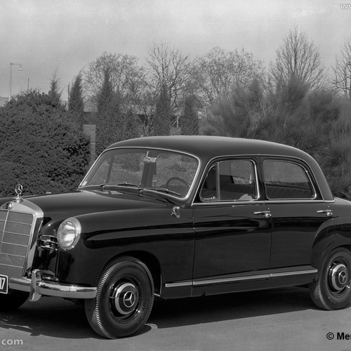 1958 Mercedes-Benz 190 W121 Front View