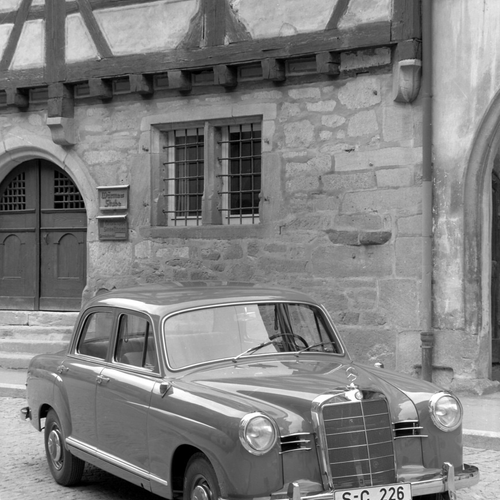 1958 Mercedes-Benz 190 W121 Front View