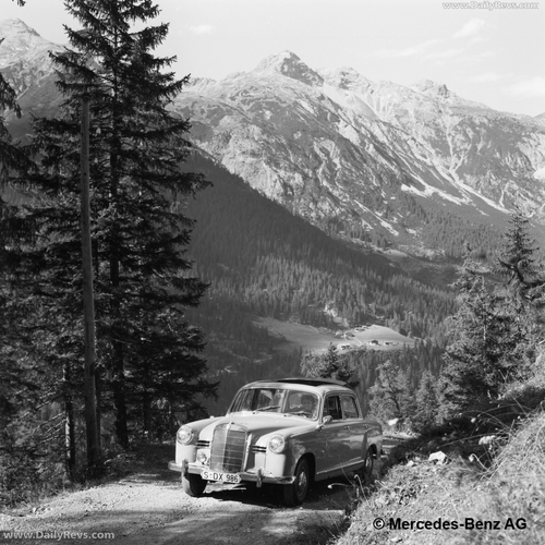 1958 Mercedes-Benz 190 W121 Front View