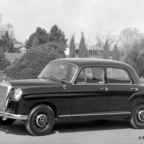 1958 Mercedes-Benz 190 W121 Front View