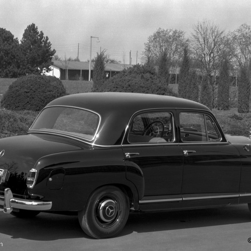 1958 Mercedes-Benz 190 W121 Rear View