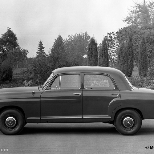 1958 Mercedes-Benz 190 W121 Side View