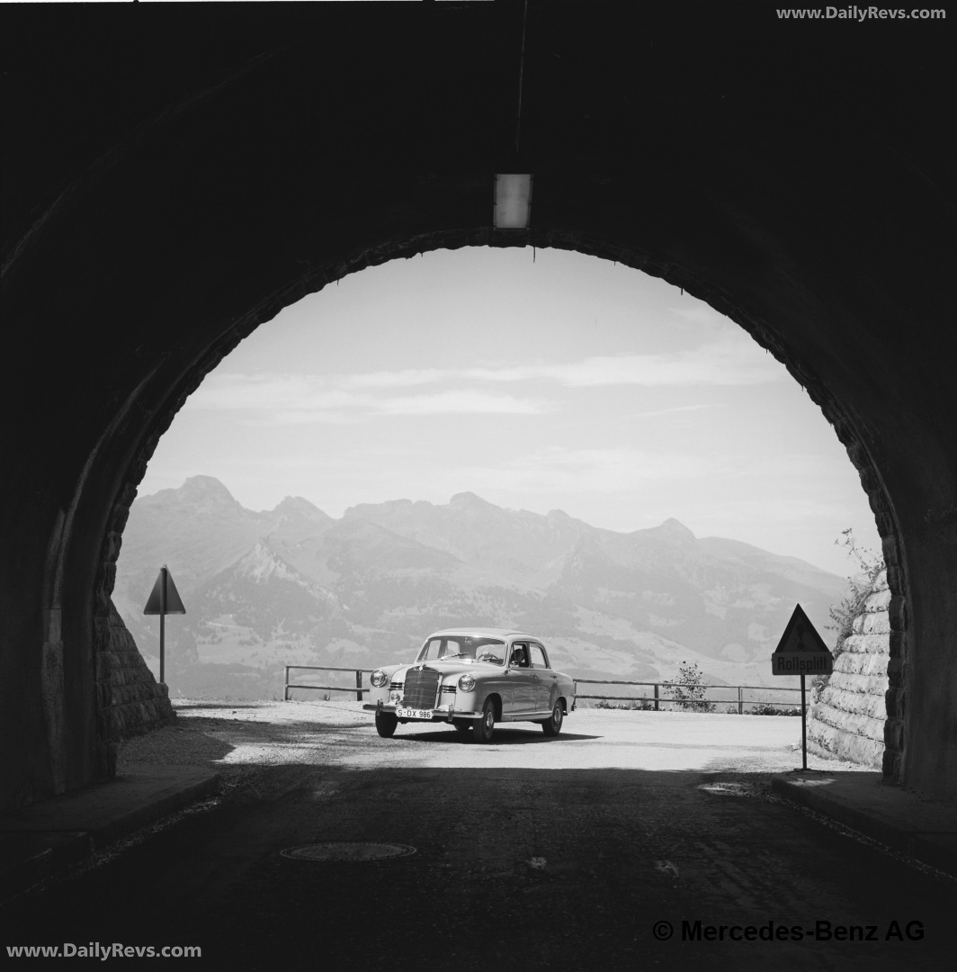 1958 Mercedes-Benz 190 W121 Front View
