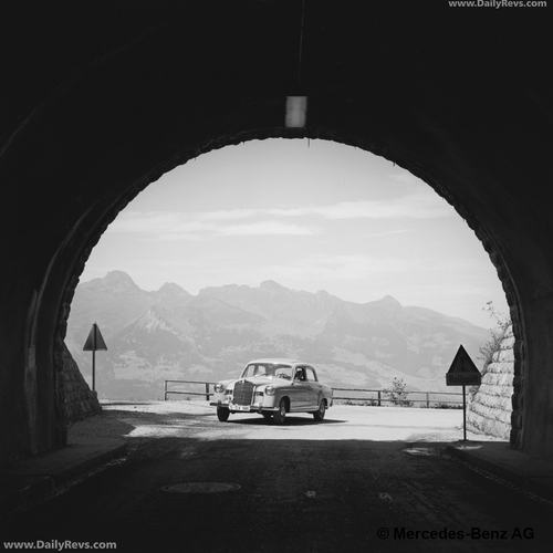 1958 Mercedes-Benz 190 W121 Front View