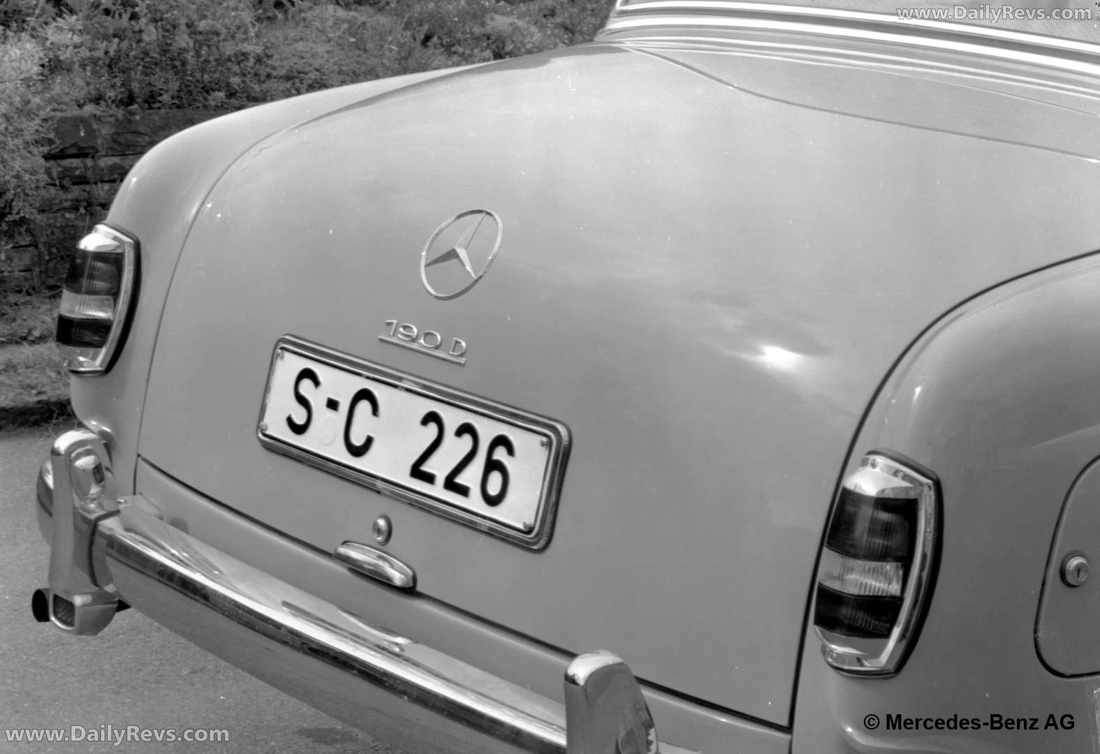 1958 Mercedes-Benz 190 W121 Exterior