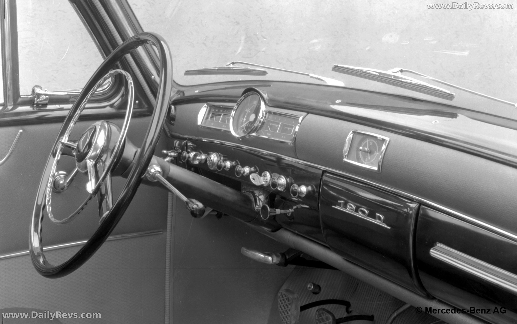 1958 Mercedes-Benz 190 W121 Interior