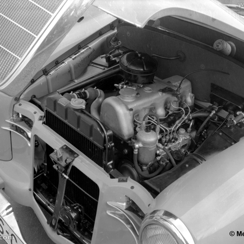 1958 Mercedes-Benz 190 W121 Engine