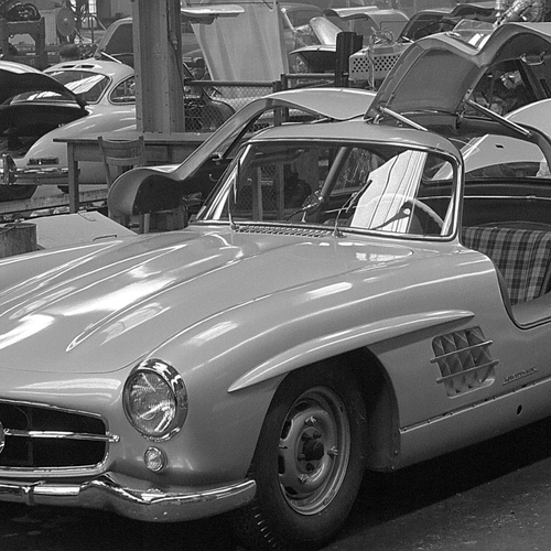 1957 Mercedes-Benz 300 SL W198 Front View