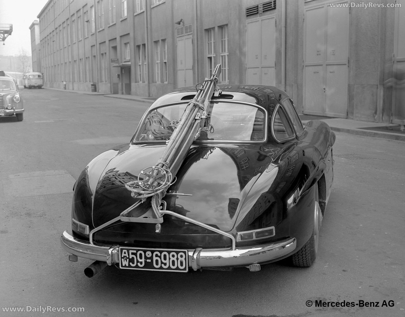 1957 Mercedes-Benz 300 SL W198 Rear View