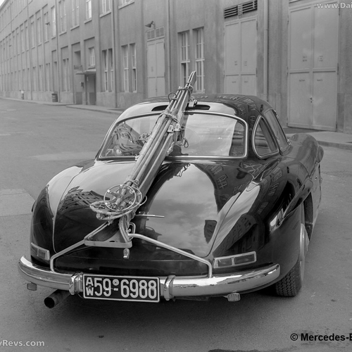1957 Mercedes-Benz 300 SL W198 Rear View