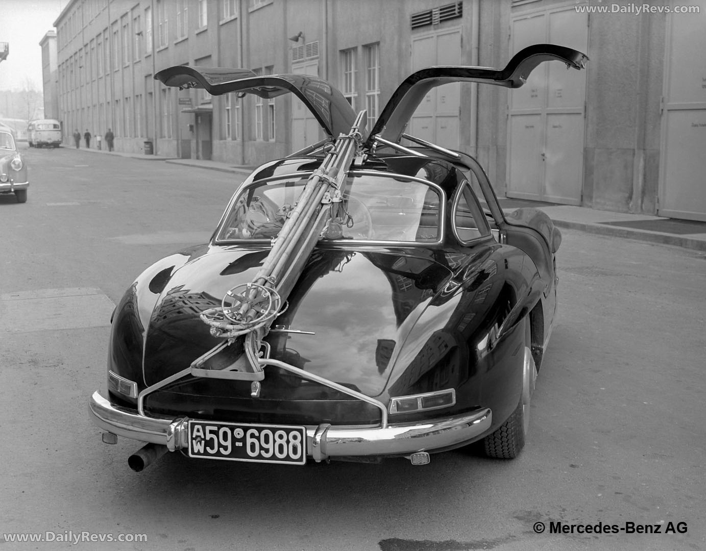 1957 Mercedes-Benz 300 SL W198 Rear View