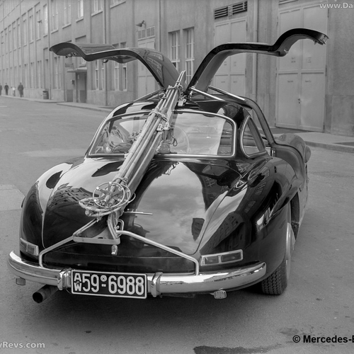 1957 Mercedes-Benz 300 SL W198 Rear View