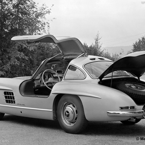 1957 Mercedes-Benz 300 SL W198 Rear View